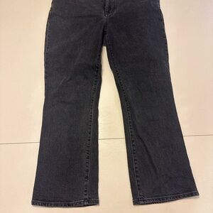 Madewell Black Slim Demi Boot Jeans